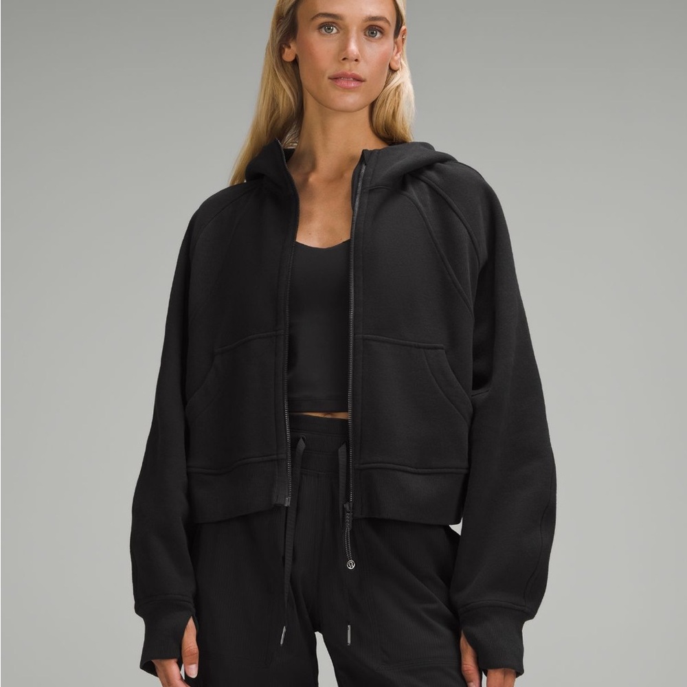 Lululemon Athletica Black Zip-Up Hoodie